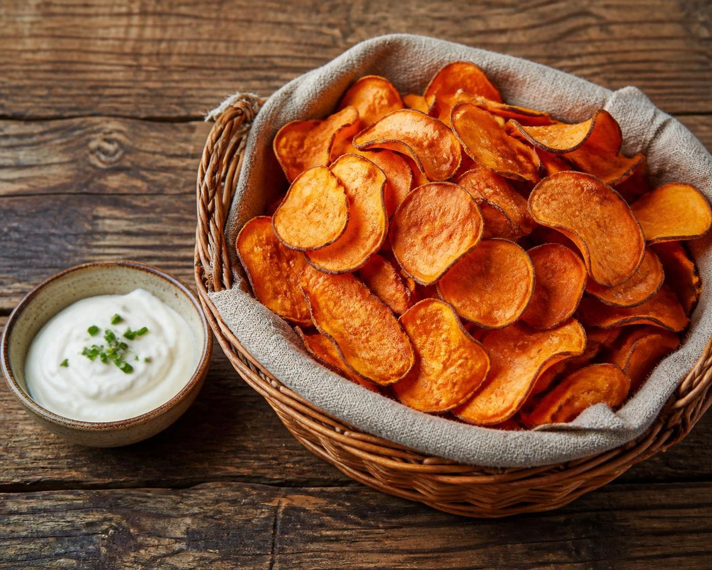 découvrez comment préparer facilement des chips de patate douce au four, un snack sain et croustillant parfait pour toutes les envies gourmandes.