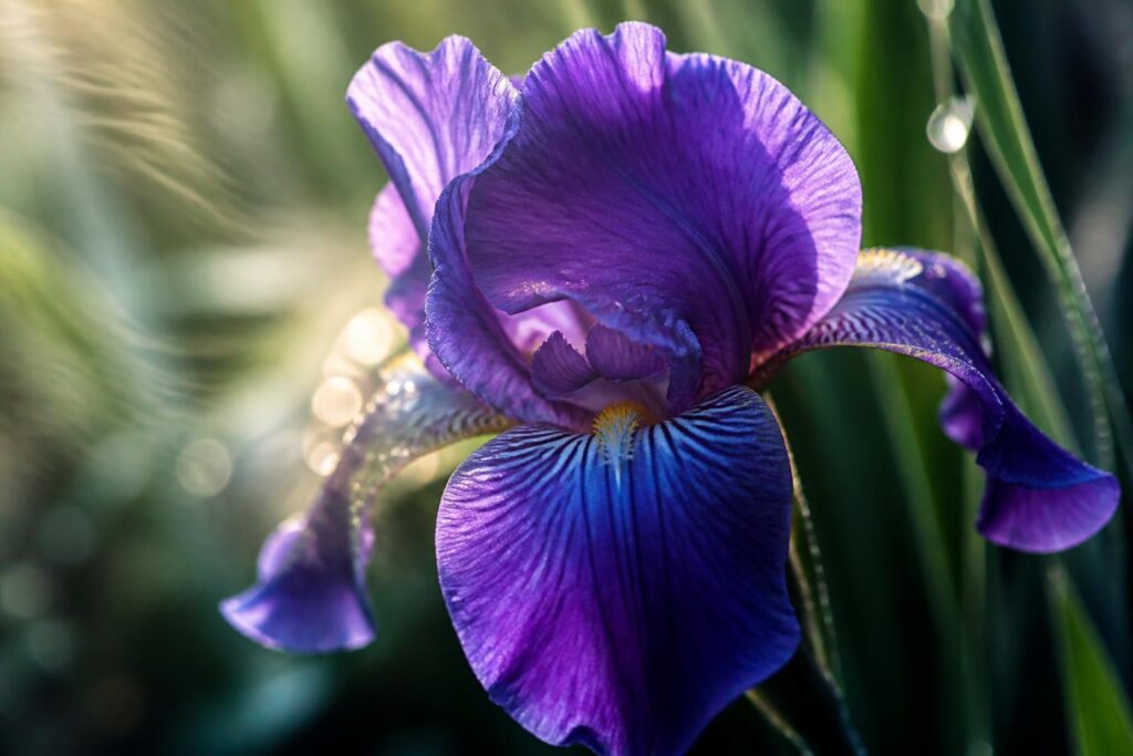 Iris signification : quelles émotions se cachent derrière cette fleur élégante ?