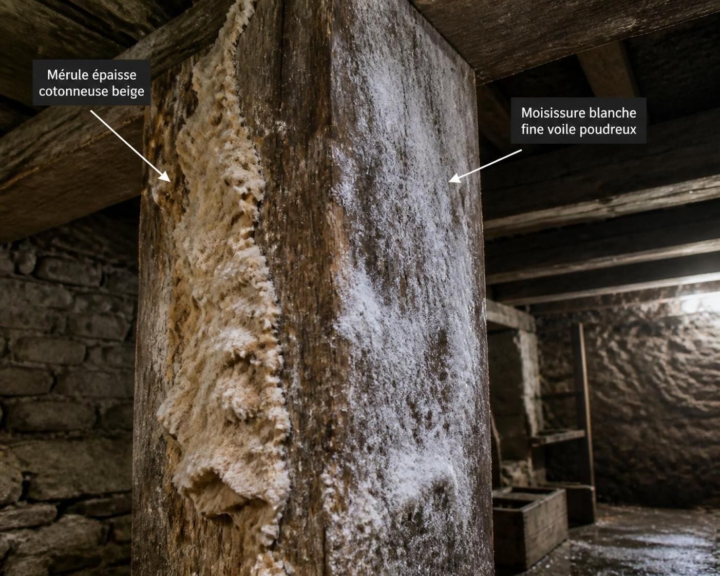 découvrez comment identifier et traiter la mérule et la moisissure blanche dans le bois pour protéger efficacement votre maison contre ces nuisibles et préserver sa durabilité.