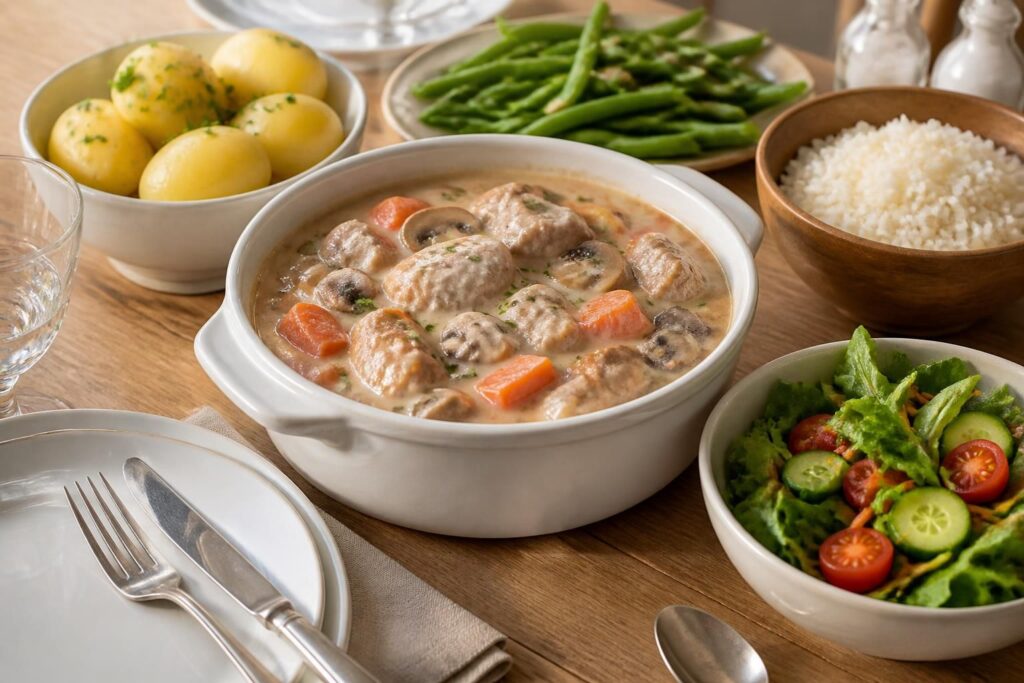 découvrez nos conseils pour choisir l'accompagnement idéal et sublimer votre blanquette de veau traditionnelle avec des saveurs équilibrées et gourmandes.