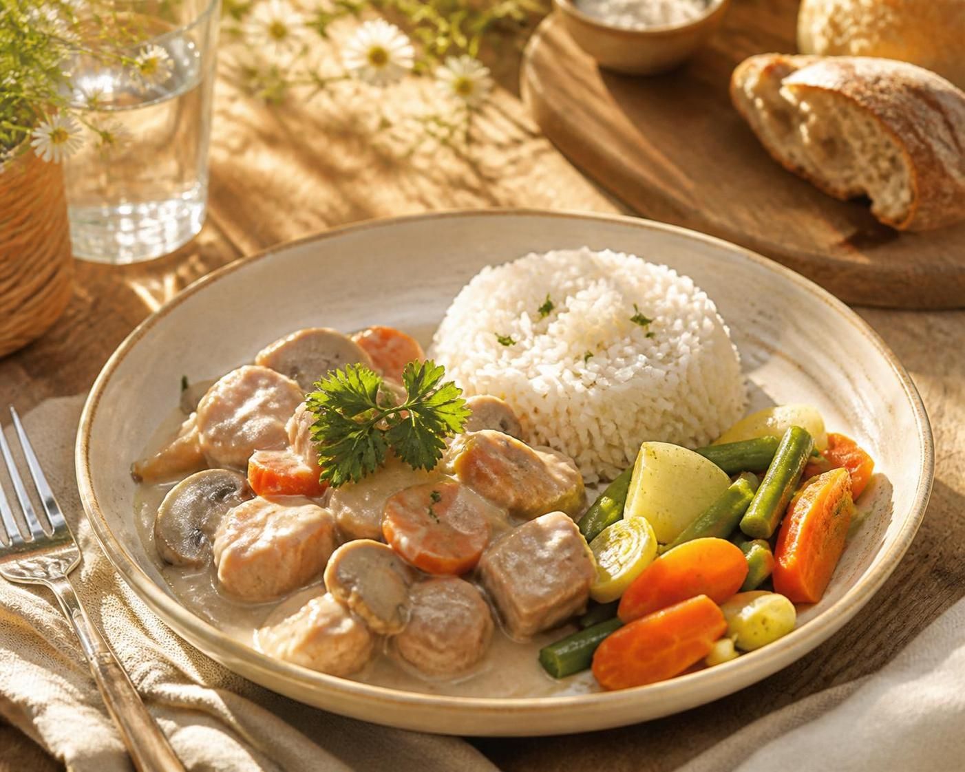 découvrez quel accompagnement choisir pour sublimer une blanquette de veau traditionnelle et révéler toutes ses saveurs délicates.
