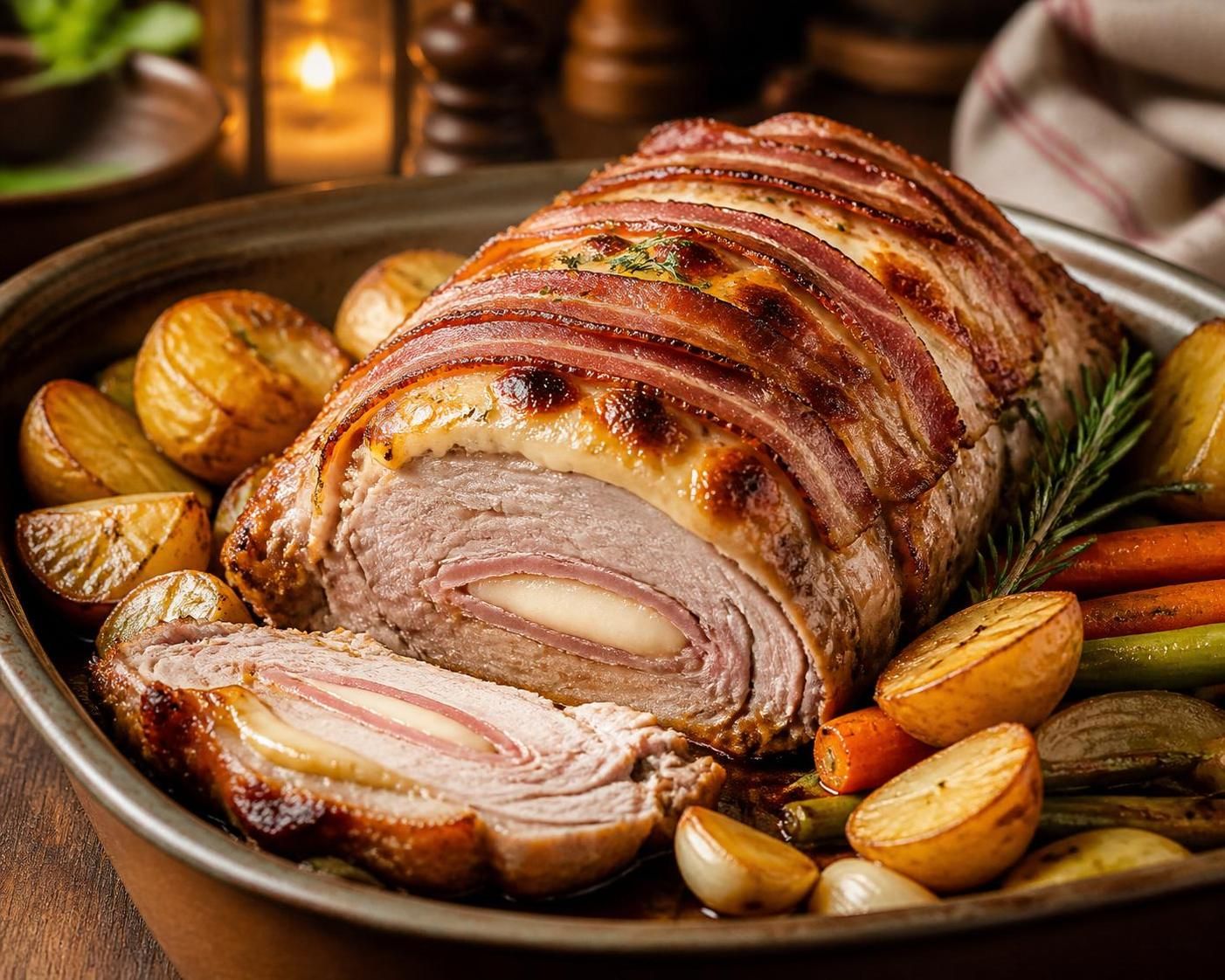découvrez la recette inratable du rôti de porc orloff au four, un plat savoureux et fondant qui ravira vos papilles à chaque repas.