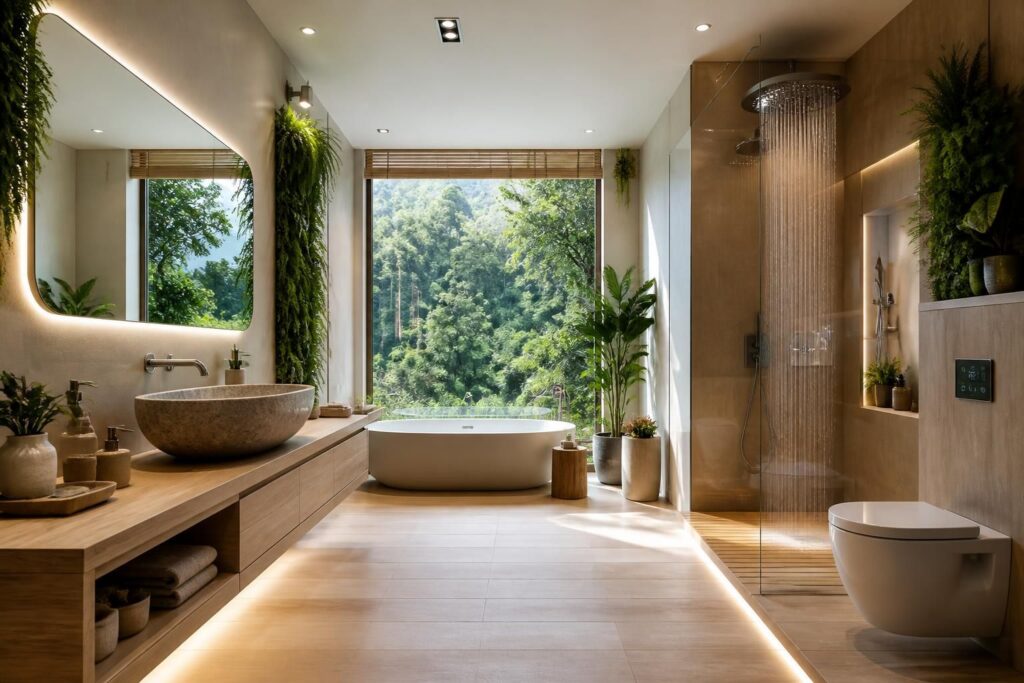 découvrez les tendances salle de bain 2025 avec des innovations modernes et écologiques pour un espace design, fonctionnel et respectueux de l'environnement.