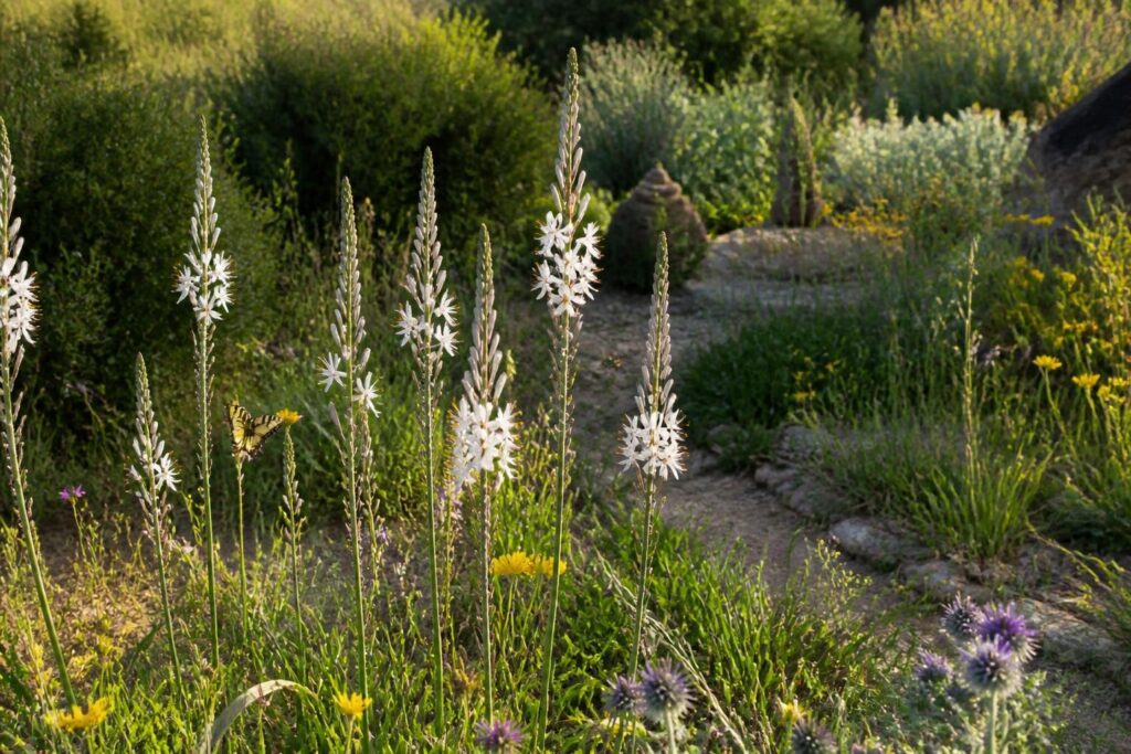 découvrez comment l'asphodèle, une plante sauvage élégante, peut embellir et enrichir vos jardins écologiques tout en favorisant la biodiversité.