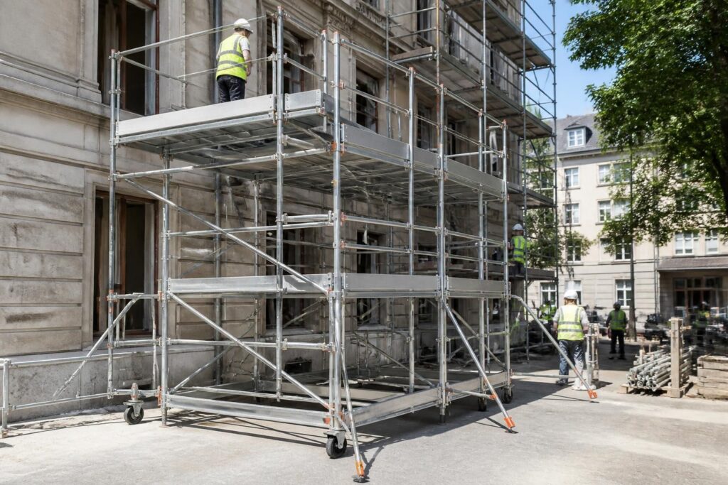 découvrez tout sur l'échafaudage volant : prix, réglementation en vigueur et les différentes options à plateau adaptées à vos travaux pour garantir sécurité et efficacité.