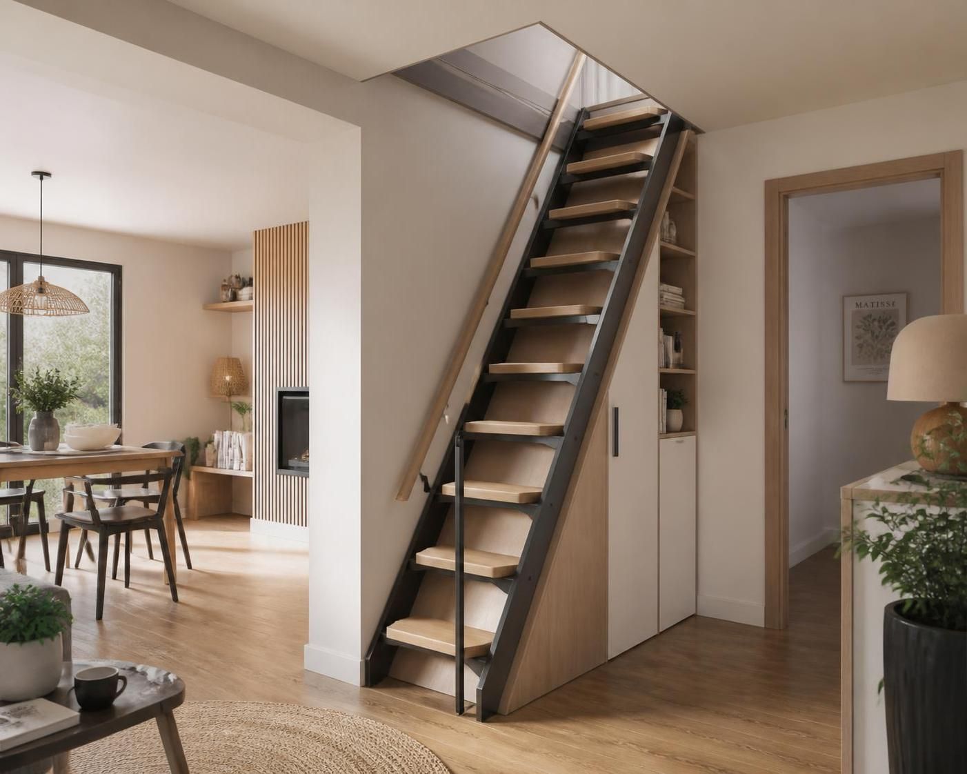 découvrez comment choisir un escalier pour les combles qui optimise l'espace chez vous, alliant praticité et design pour un aménagement intelligent.