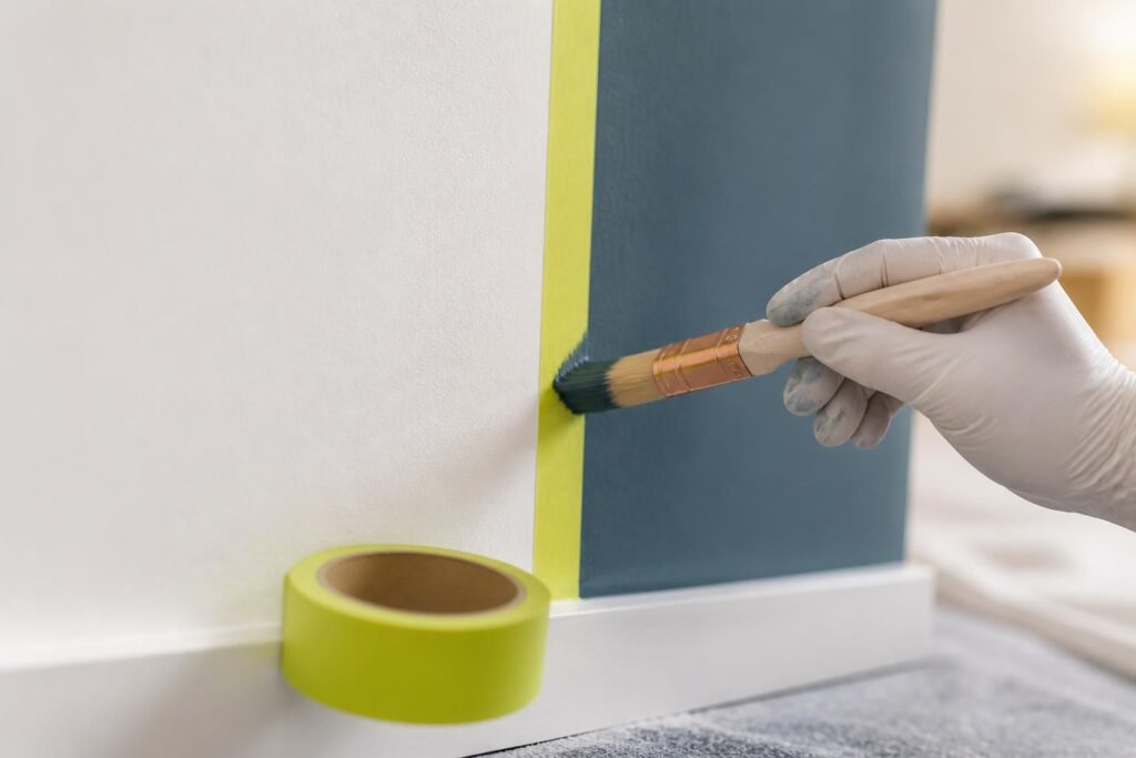 découvrez nos astuces pour utiliser le scotch à peinture et obtenir un collage net et sans bavure, pour des finitions impeccables lors de vos travaux.