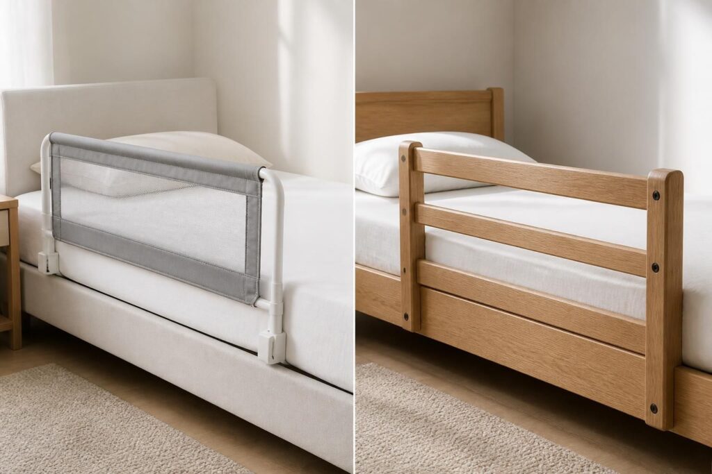 découvrez comment choisir la barrière de lit idéale pour enfant ou adulte, entre les modèles amovibles pratiques et les modèles en bois robustes, pour garantir sécurité et confort pendant le sommeil.