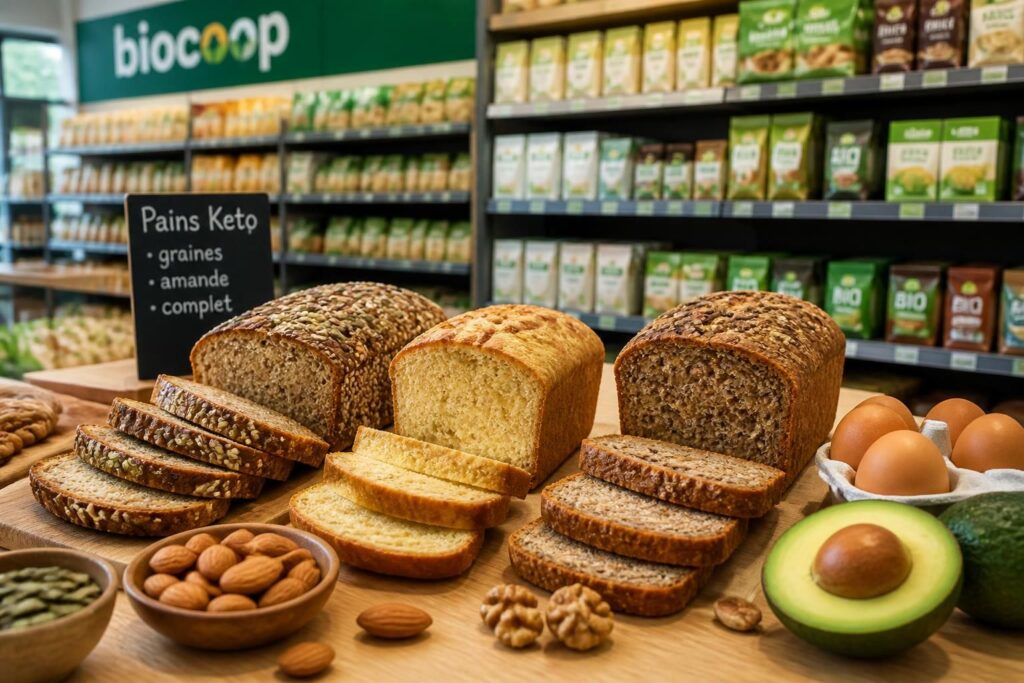 découvrez nos recettes de pain kéto faciles à réaliser et trouvez où acheter du pain keto en supermarché et chez biocoop pour une alimentation low carb réussie.