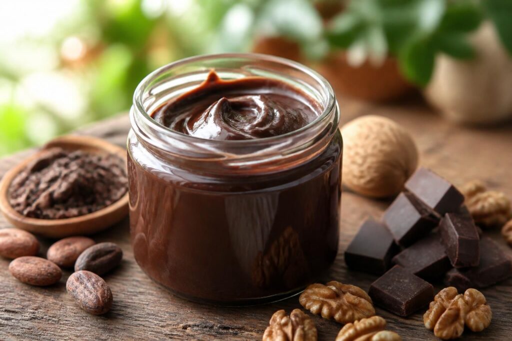 découvrez nos recettes maison de pâte à tartiner au chocolat noir, sans sucre ajouté et bio, pour une gourmandise saine et naturelle.