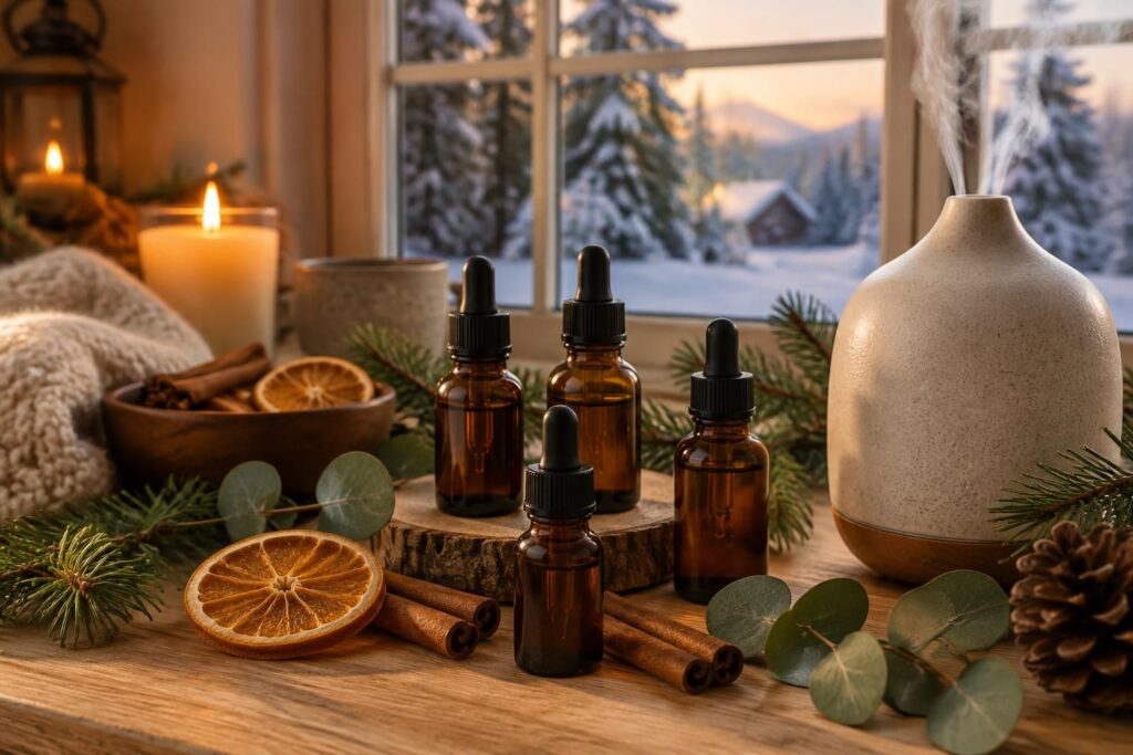 Les huiles essentielles indispensables pour affronter l’hiver en toute sérénité